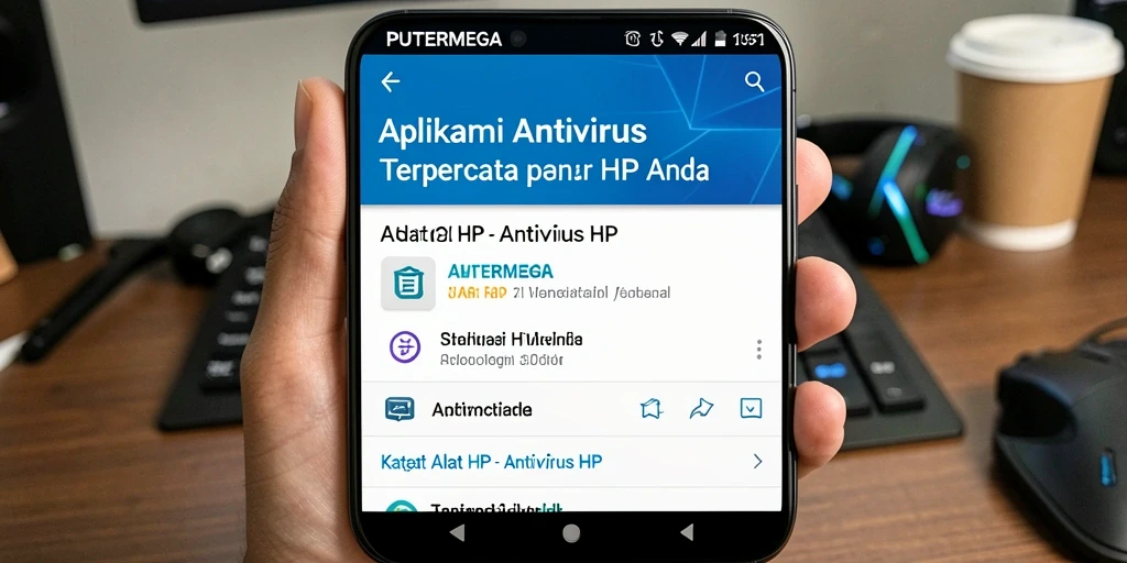 Antarmuka pengguna aplikasi PUTERMEGA yang menarik dan fungsional.