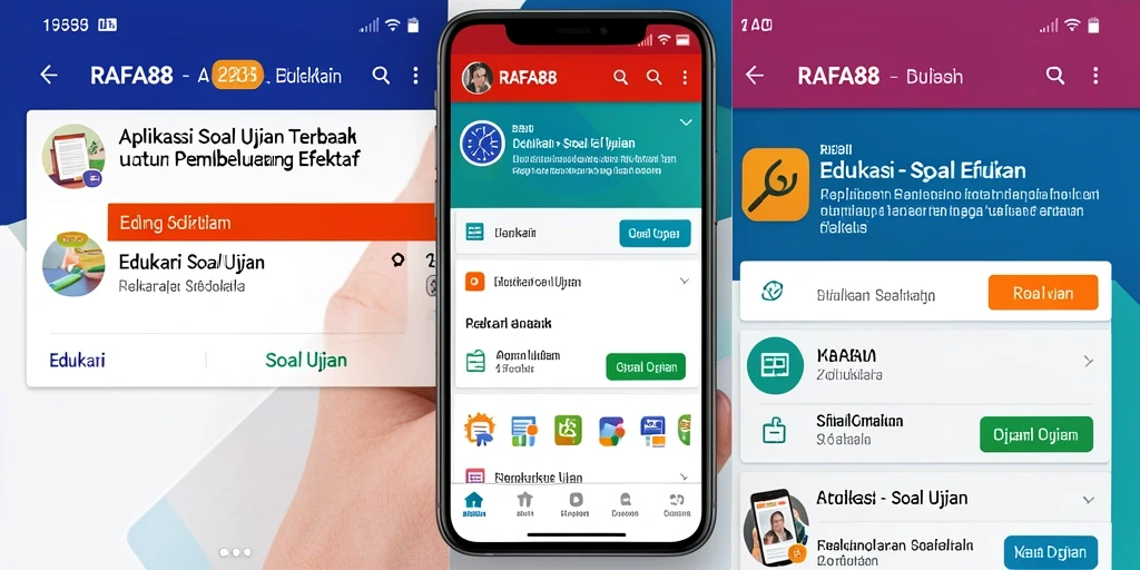 Tampilan antarmuka aplikasi RAFA88 yang mudah digunakan dan informatif.