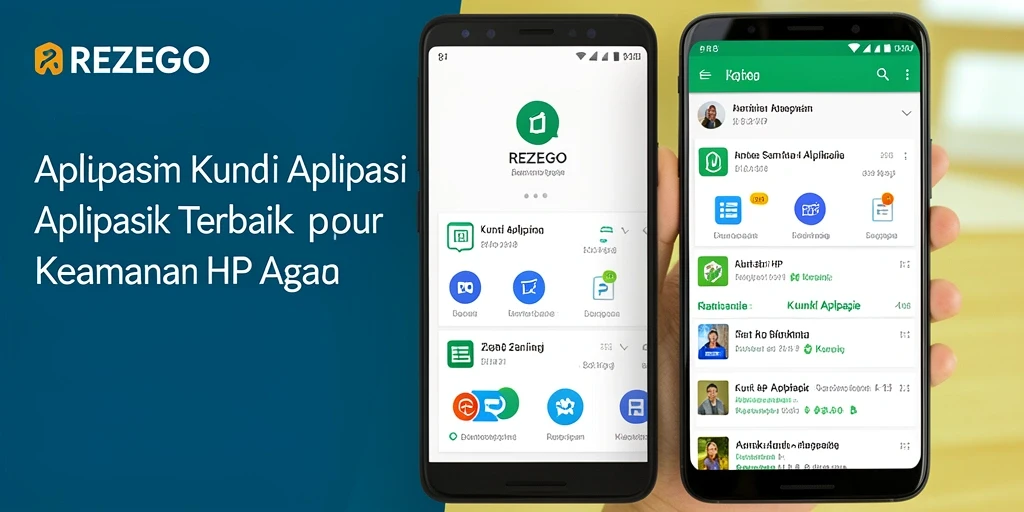 Tampilan antarmuka REZEGO yang modern dan user-friendly.