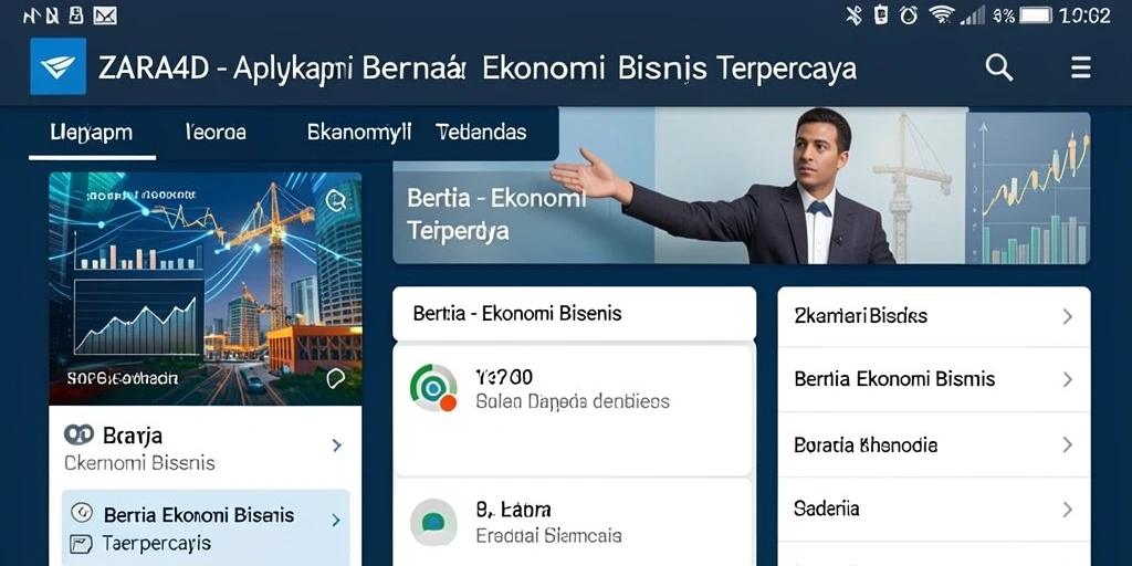 Antarmuka intuitif ZARA4D untuk berita ekonomi.